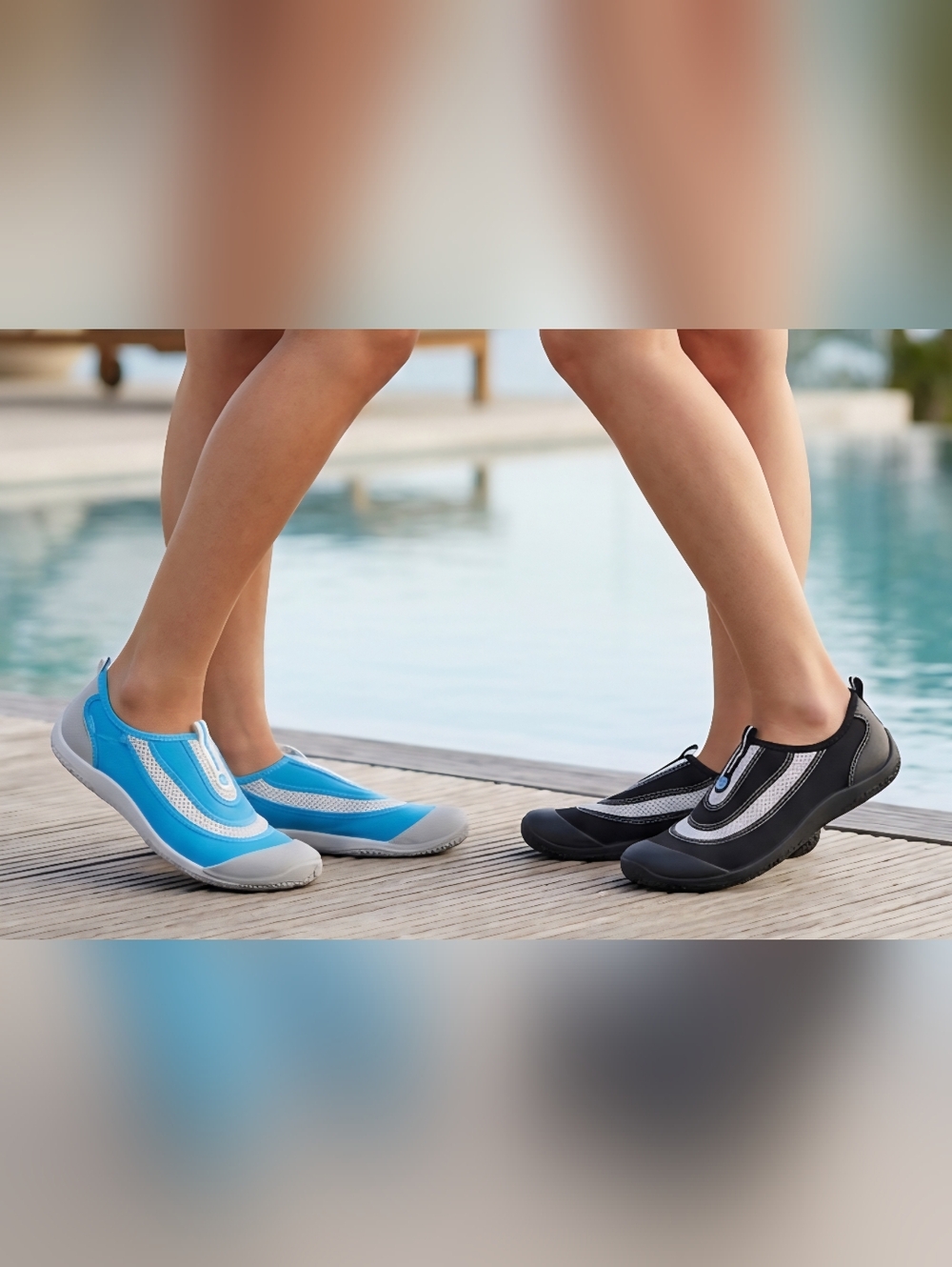 Cudas Water Shoes Lot of 2 Pairs Blue & Black Beach Swim Aqua Surf Size 7/Women